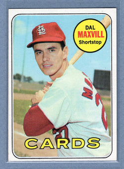 1969 Topps #320 Dal Maxvill (c) EX-MT  GO265