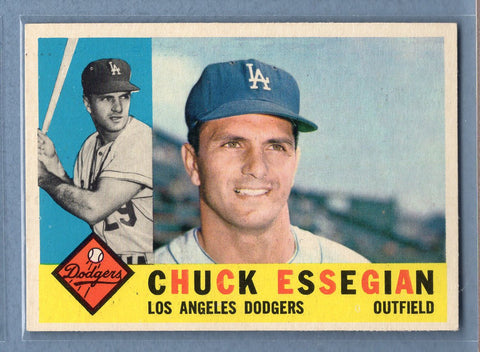 1960 Topps #166 Chuck Essegian EX-MT  GO244