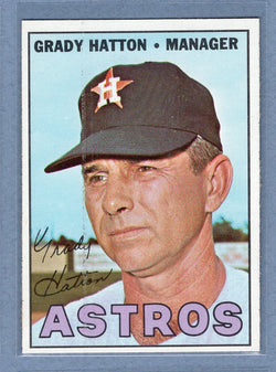 1967 Topps #347 Grady Hatton  EX-MT   GO340