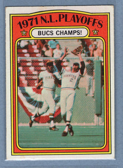 1972 Topps #221 NL Playoffs EX  GO500