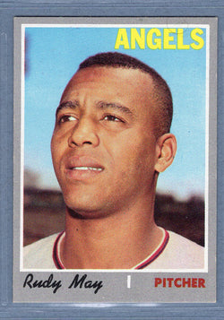 1970 Topps #203 Rudy May  EX-MT  SB1