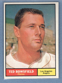 1961 Topps #216 Ted Bowsfield EX-MT  GO522
