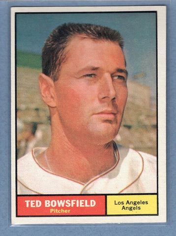 1961 Topps #216 Ted Bowsfield EX-MT  GO522
