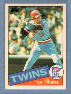1985 Topps Tiffany #239 Tim Teufel NM