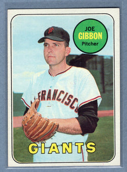 1969 Topps #158 Joe Gibbon (b) EX-MT  GO602
