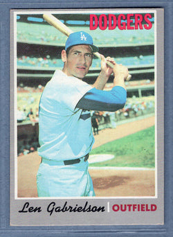 1970 Topps #204 Len Gabrielson  EX-MT  SB1