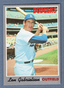 1970 Topps #204 Len Gabrielson  EX-MT  SB2