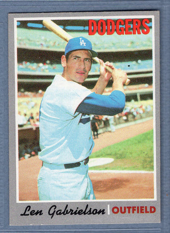 1970 Topps #204 Len Gabrielson  EX-MT  SB2