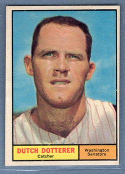 1961 Topps #332 Dutch Dotterer EX   GO417