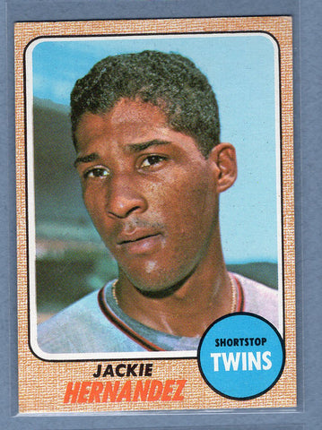 1968 Topps #352 Jackie Hernandez (b)EX-MT  GO507