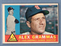 1960 Topps #168 Alex Grammas(b) EX   GO550