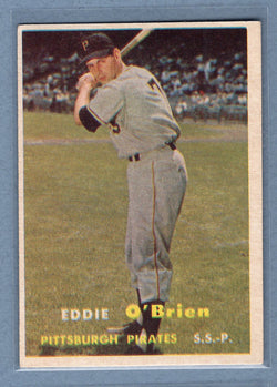 1957 Topps #259 Eddie O'Brien  EX   GO260