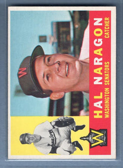 1960 Topps #231 Hal Naragon EX-MT   GO340