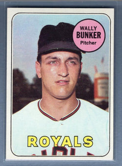 1969 Topps #137 Wally Bunker NM  GO358