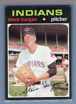 1971 Topps #375 Steve Hargan (c) EX  GO950
