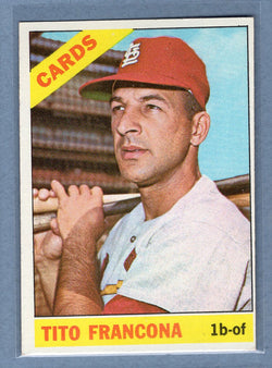 1966 Topps #163 Tito Francona (b) EX  GO470
