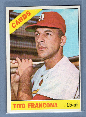 1966 Topps #163 Tito Francona (b) EX  GO470