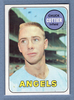 1969 Topps #252 Chuck Cottier EX-MT  GO477