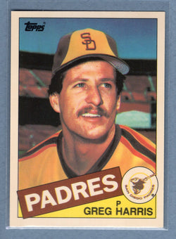 1985 Topps Tiffany #242 Greg Harris NM