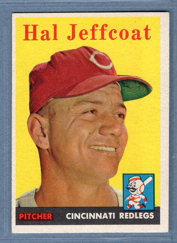 1958 Topps #294 Hal Jeffcoat EX-MT  GO240