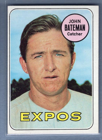 1969 Topps #138 John Bateman EX-MT  GO358