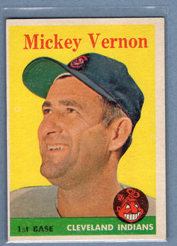 1958 Topps #233 Mickey Vernon  EX  GO387
