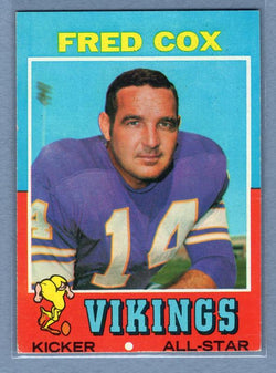 1971 Topps #96 Fred Cox EX  GO244