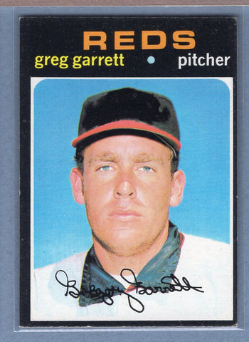 1971 Topps #377 Greg Garrett (a) EX  GO950