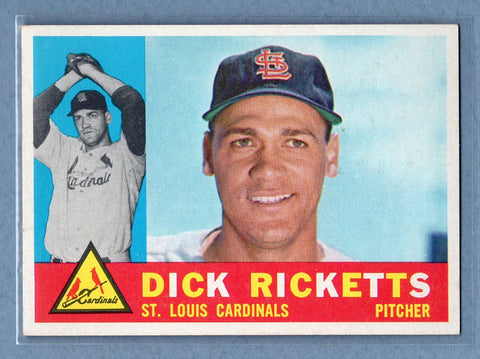 1960 Topps #236 Dick Ricketts EX-MT  GO480