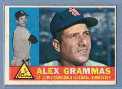 1960 Topps #168 Alex Grammas EX-MT  GO244