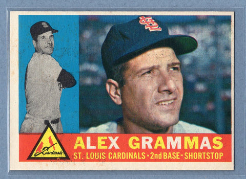 1960 Topps #168 Alex Grammas EX-MT  GO244