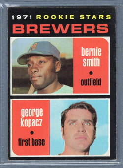 1971 Topps #204 Brewers Rookies  EX  SB1