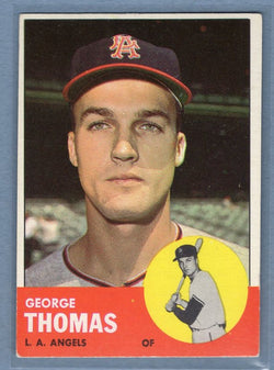 1963 Topps #98 George Thomas VG-EX Set Break