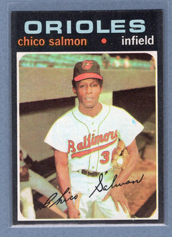 1971 Topps #249 Chico Salmon  EX-MT  GO501