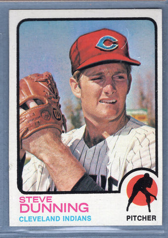 1973 Topps #53 Steve Dunning  (b) EX-MT  GO669