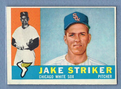 1960 Topps #169 Jake Striker(b) EX   GO550