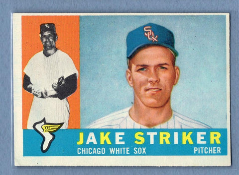 1960 Topps #169 Jake Striker(b) EX   GO550