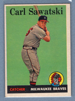 1958 Topps #234 Carl Sawatski  EX  GO387