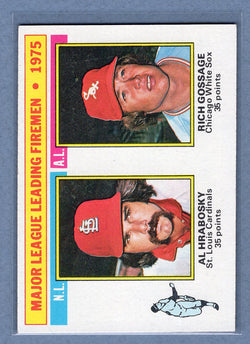 1976 Topps #205 Leading Firemen  (e) EX-MT  GO450