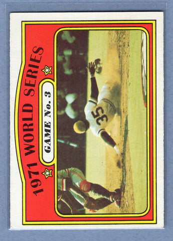 1972 Topps #225 WS Game 3 EX  GO500
