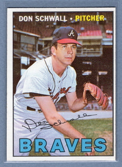 1967 Topps #267 Don Schwall EX-MT  GO460
