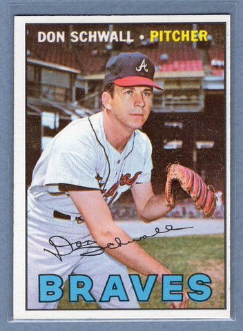 1967 Topps #267 Don Schwall EX-MT  GO460