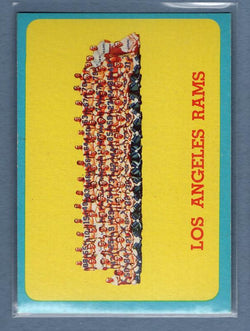 1963 Topps #48 Los Angeles Rams Team Card EX-MT  GO74