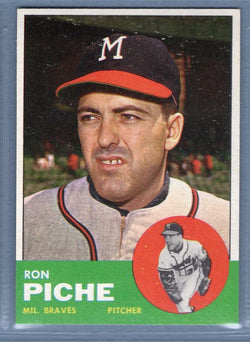 1963 Topps #179 Ron Piche EX-MT  GO393