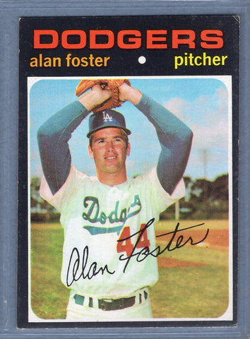 1971 Topps #207 Alan Foster  EX  GO747
