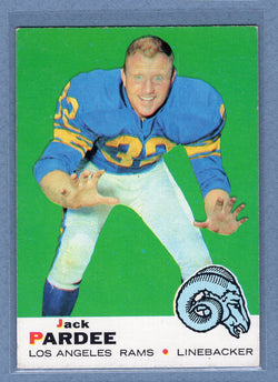 1969 Topps #12 Jack Pardee  VG-EX  GO801