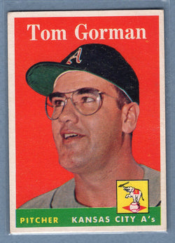1958 Topps #235 Tom Gorman  EX  GO387