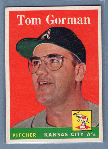 1958 Topps #235 Tom Gorman  EX  GO387