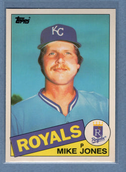 1985 Topps Tiffany #244 Mike Jones NM