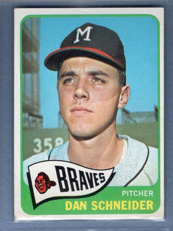 1965 Topps #366 Dan Schneider EX  GO137